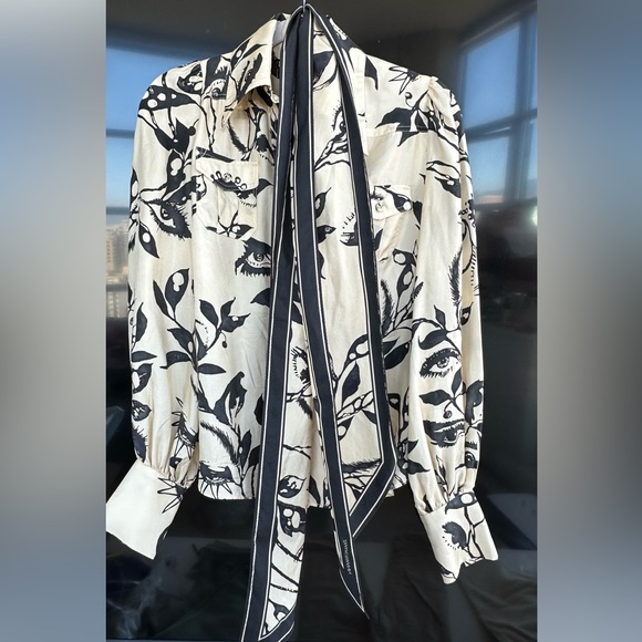 SOLD •Zimmermann Ladybeetle Scarf tie size 1 with spare buttons - Picture 7 of 8